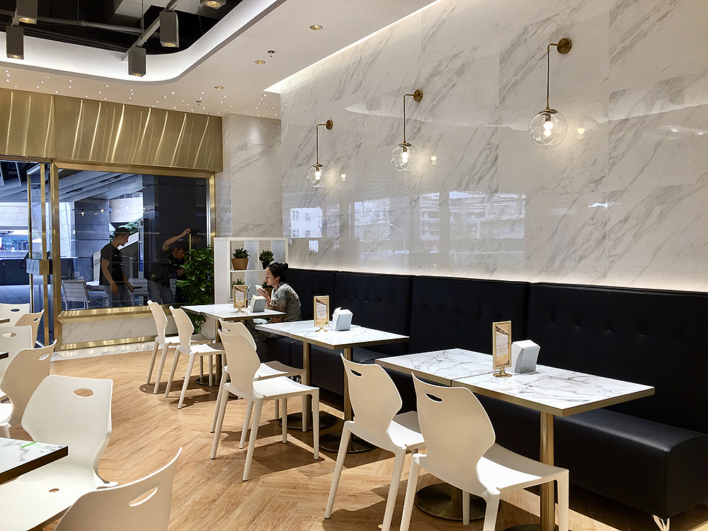芭依珊茶饮店设计（深圳汇港店）（图ZMTUwMjc0NjI0） - 商业空间设计 - 站酷设计师WOHOM原创素材 - 站酷ZCOOL