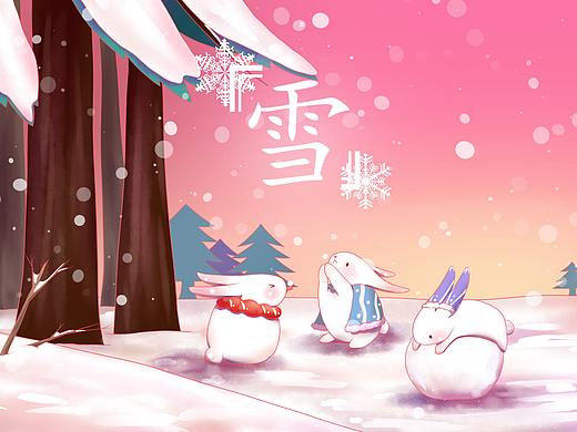 冬季兔子