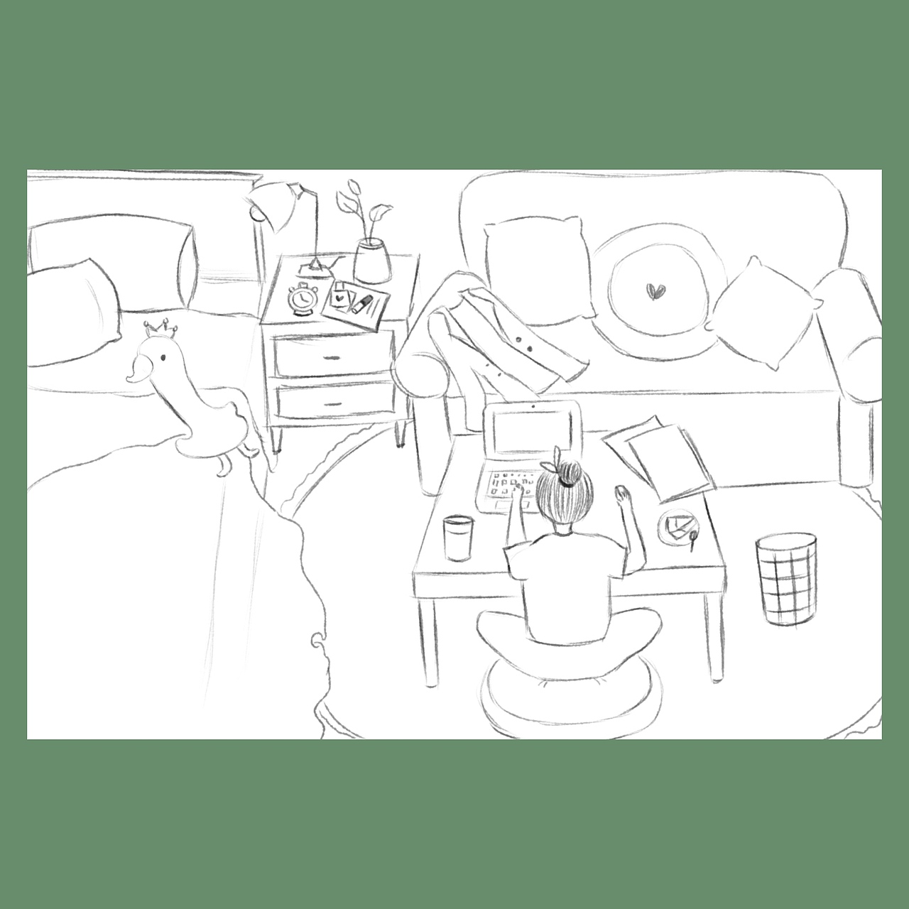 七八月的插画练习（图ZMTcyOTUwNjE2） - 儿童插画 - 站酷设计师久六原创素材 - 站酷ZCOOL