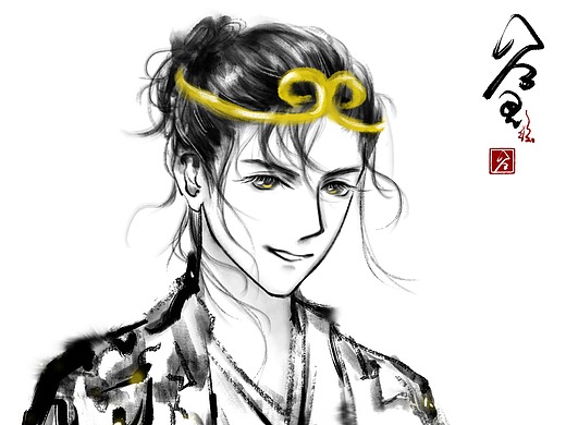 水墨风原创  大话西游至尊宝