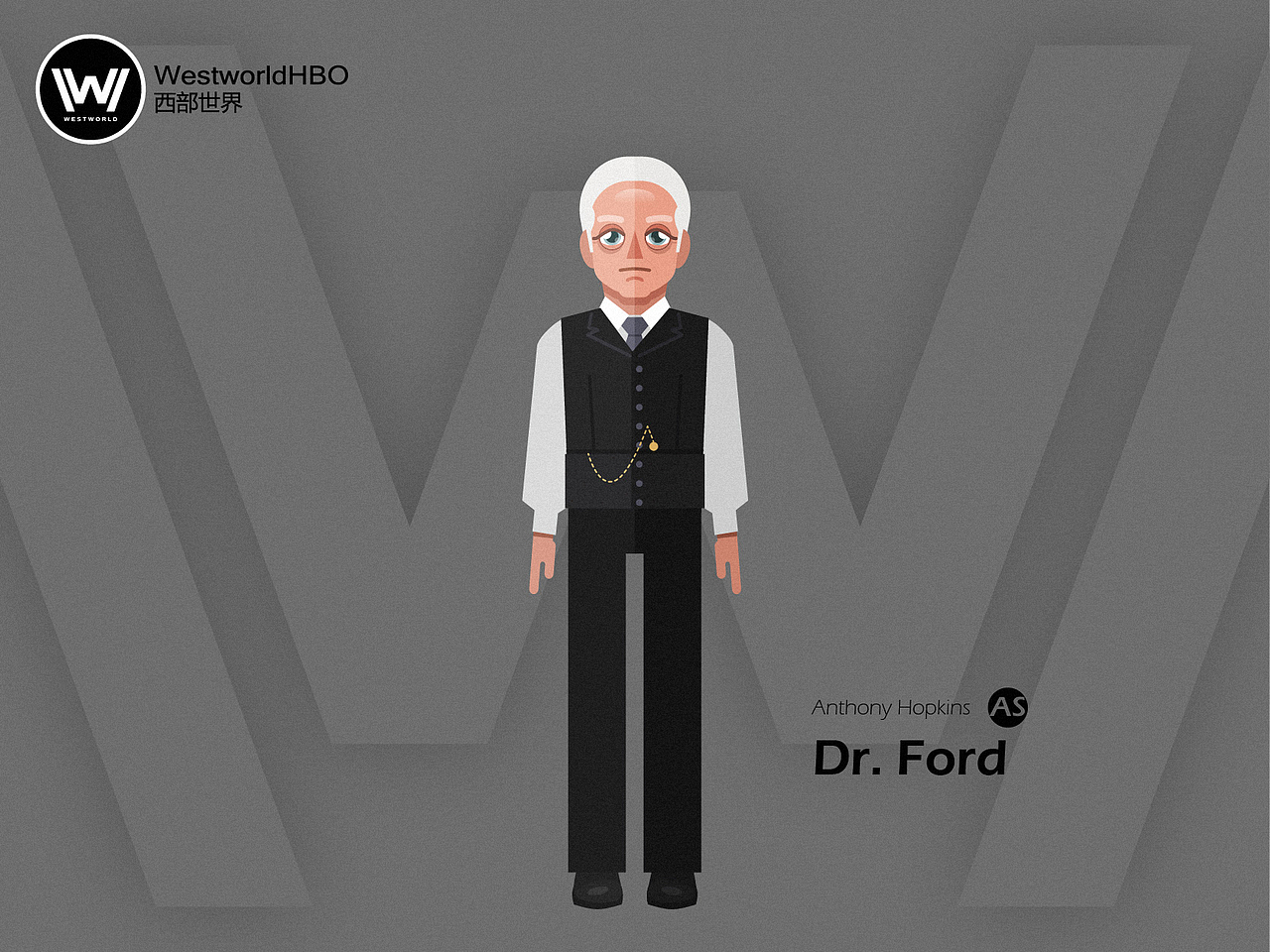 西部世界人物插画（附送头像）（图ZNjMwODU5MjA=） - 创作习作 - 站酷设计师嘉顿小熊饼原创素材 - 站酷ZCOOL