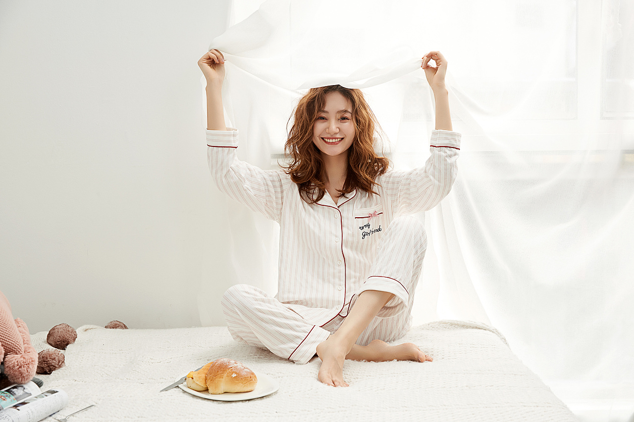 家居服 睡衣 场景拍摄 女装