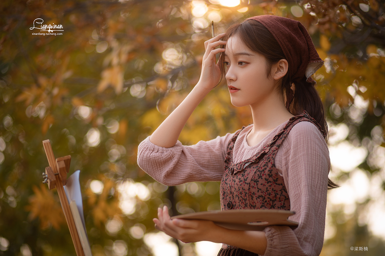 月是天下客，君是人间绝色（网络班月底开课啦）（图ZMTg2NTgzNTY0） - 人像摄影 - 站酷设计师梁斯楠原创素材 - 站酷ZCOOL