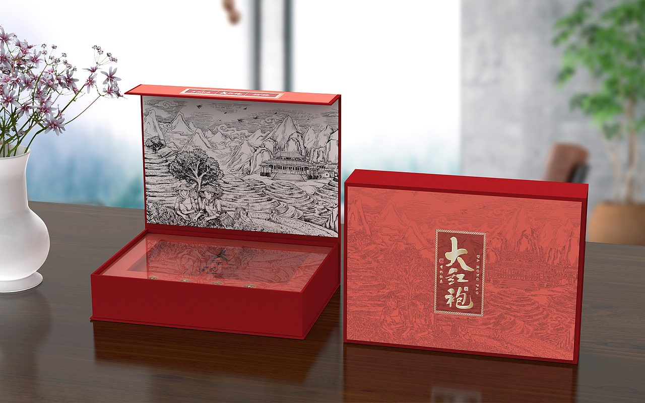 高端茶叶礼盒包装设计