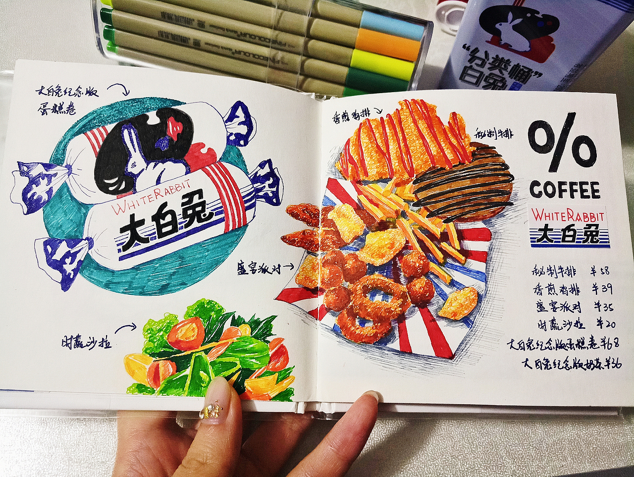 今天的心情是奶糖味的（图ZMTg5Nzg4ODAw） - 艺术插画 - 站酷设计师Fanny小5原创素材 - 站酷ZCOOL