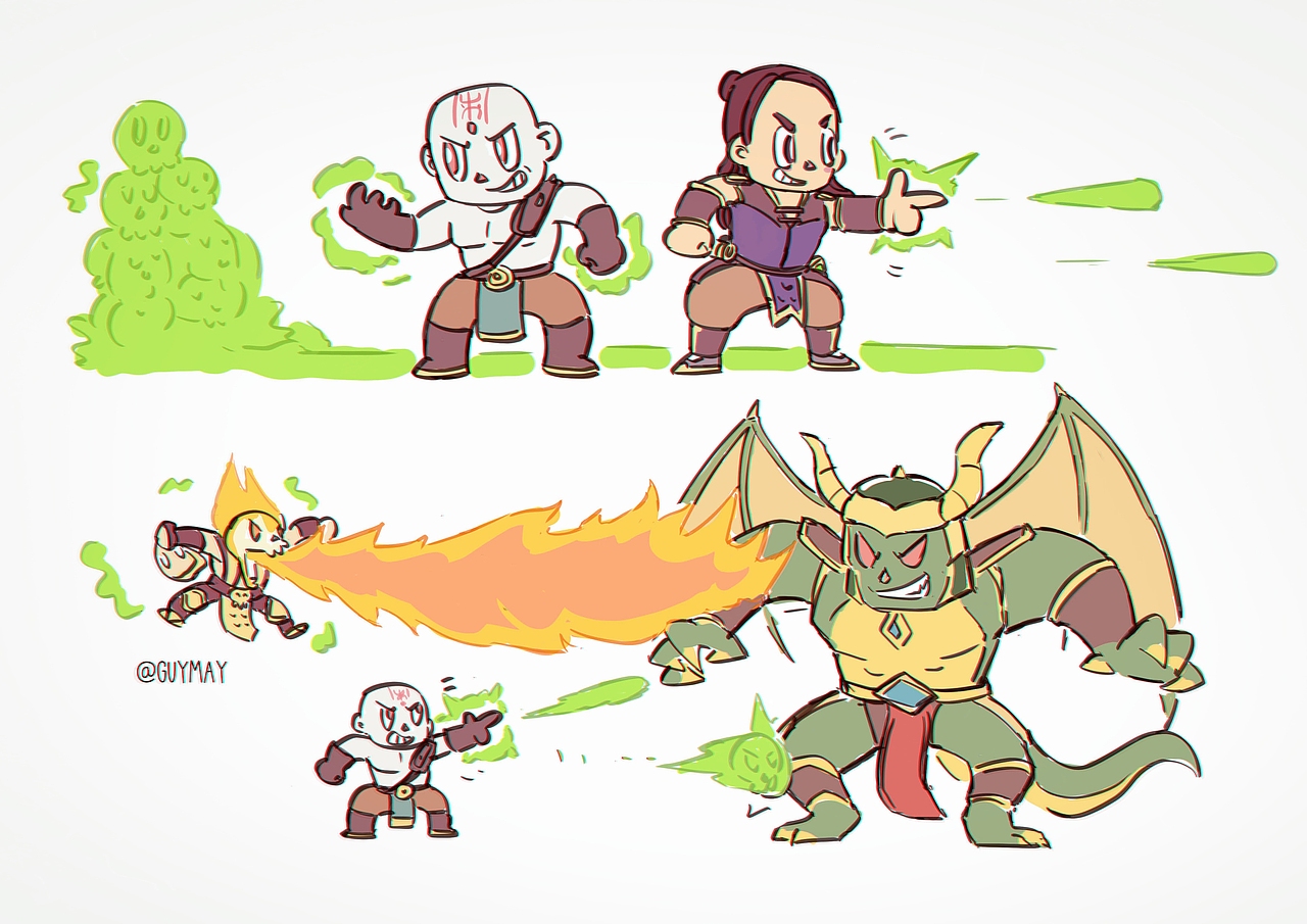 真人快打q版拳痴尚宗龙王死亡联盟