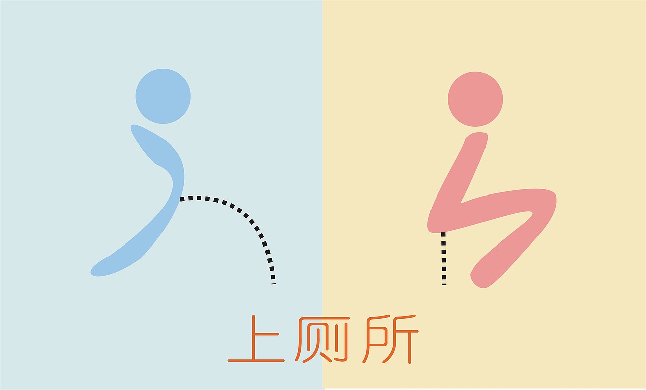 《男女差异》---图形设计