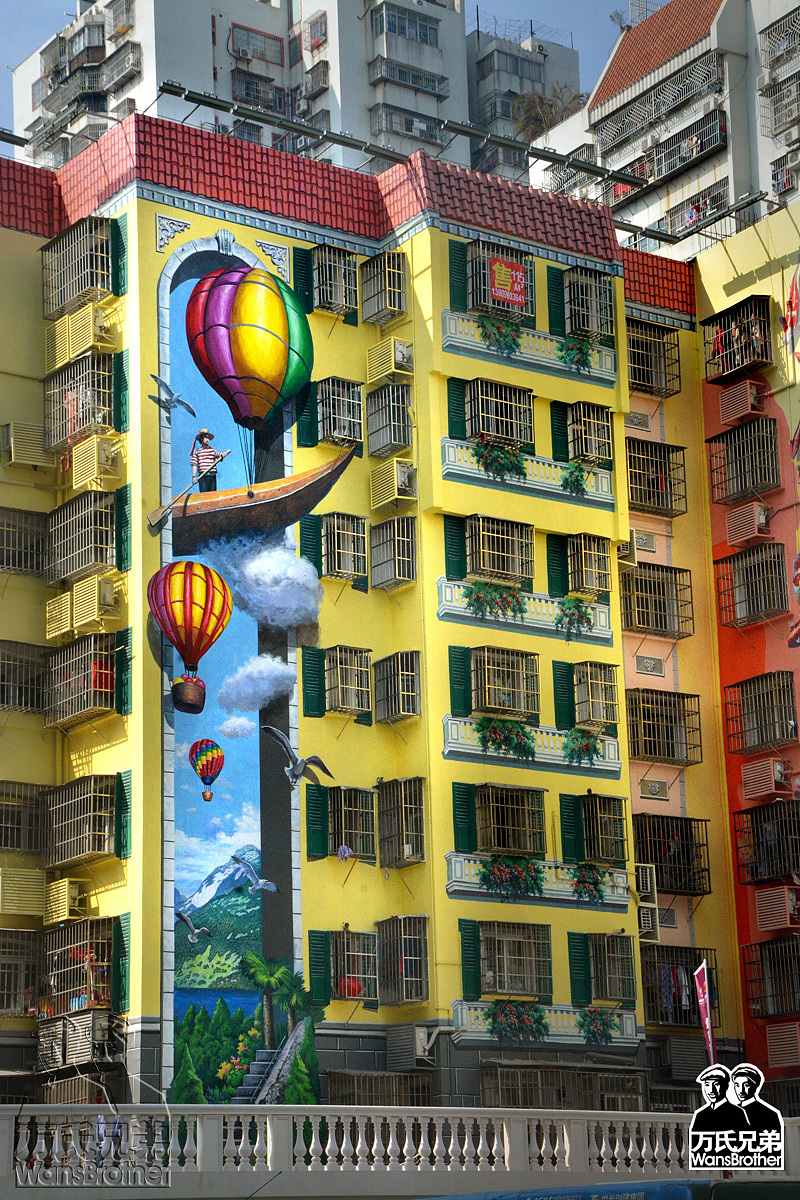 珠海壁画村图片