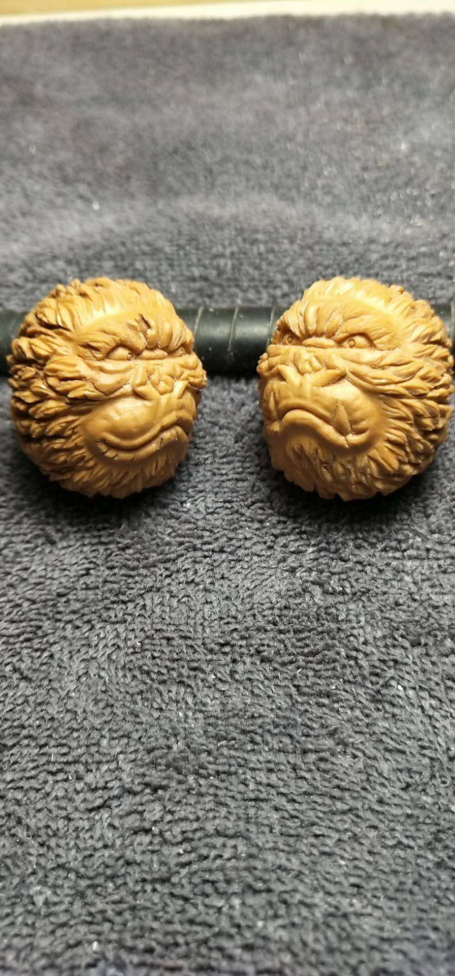 猴头（图ZMTU4OTYwODIw） - 其他手工艺 - 站酷设计师千刃雕刻原创素材 - 站酷ZCOOL