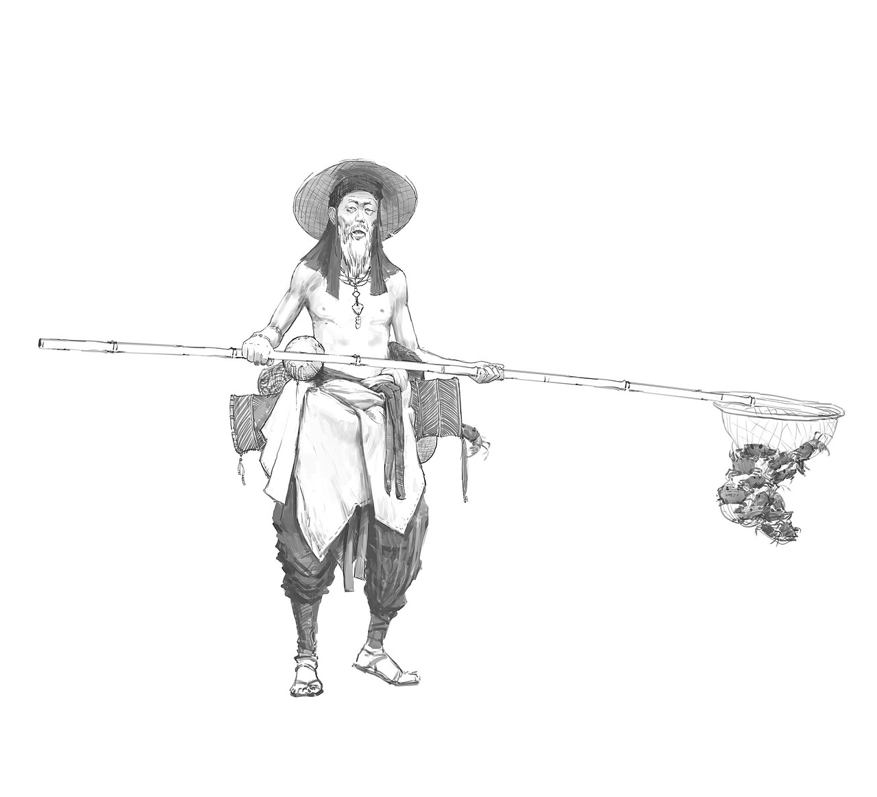 一些臆想的古代神话世界的人物们（图ZMTYxOTQzNjA0） - 概念设定 - 站酷设计师Rentao_2210原创素材 - 站酷ZCOOL