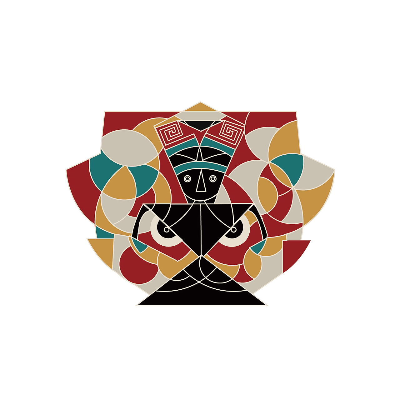 彝族元素设计 万花