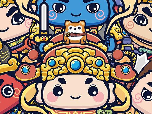 神仙（个人主页-ZNDU5ODA2MDg=） - 创作习作 - 站酷设计师0大亨0原创素材 - 站酷ZCOOL