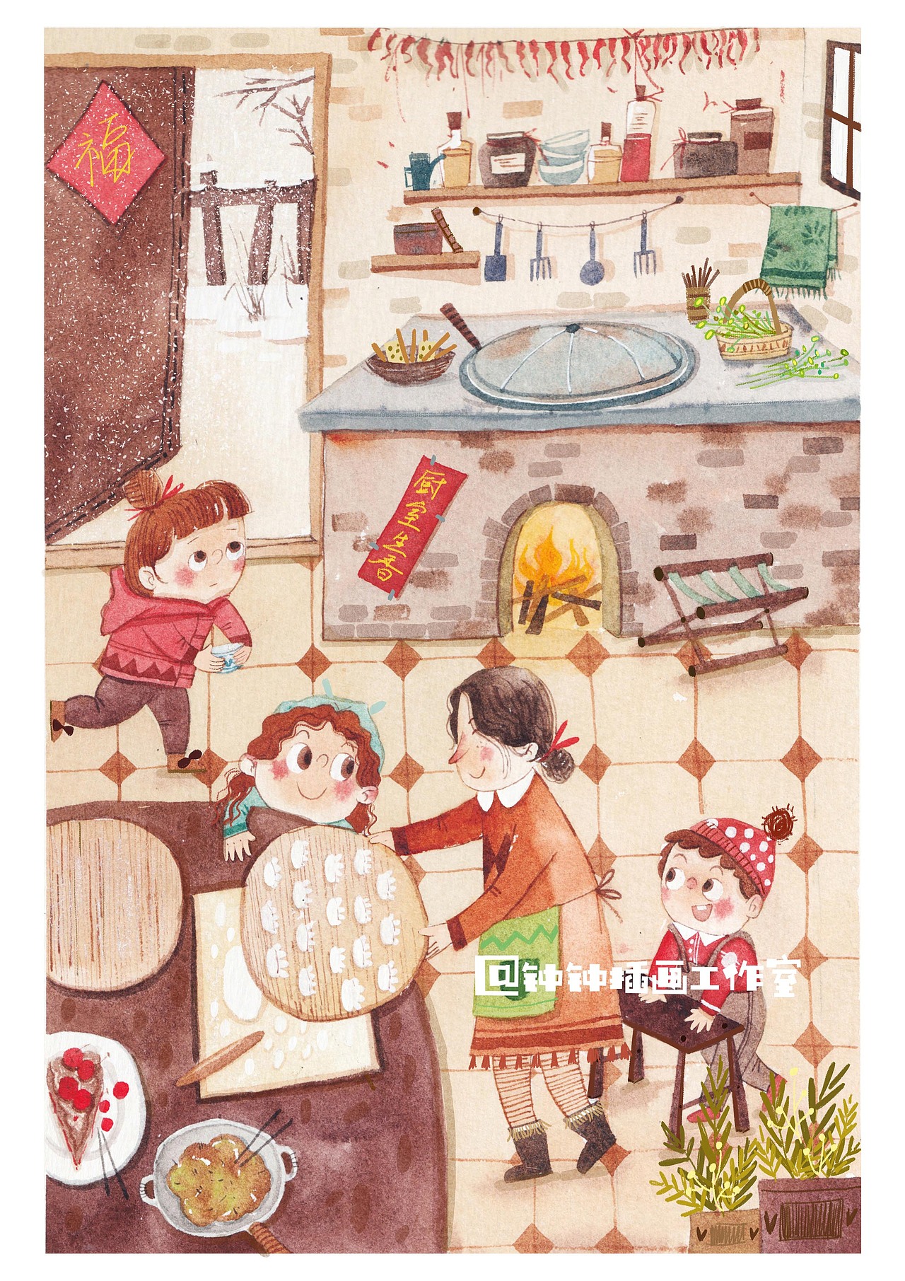 工作室成员介绍-卷心菜（图ZMTU5OTMxOTM2） - 儿童插画 - 站酷设计师钟钟插画工作室原创素材 - 站酷ZCOOL