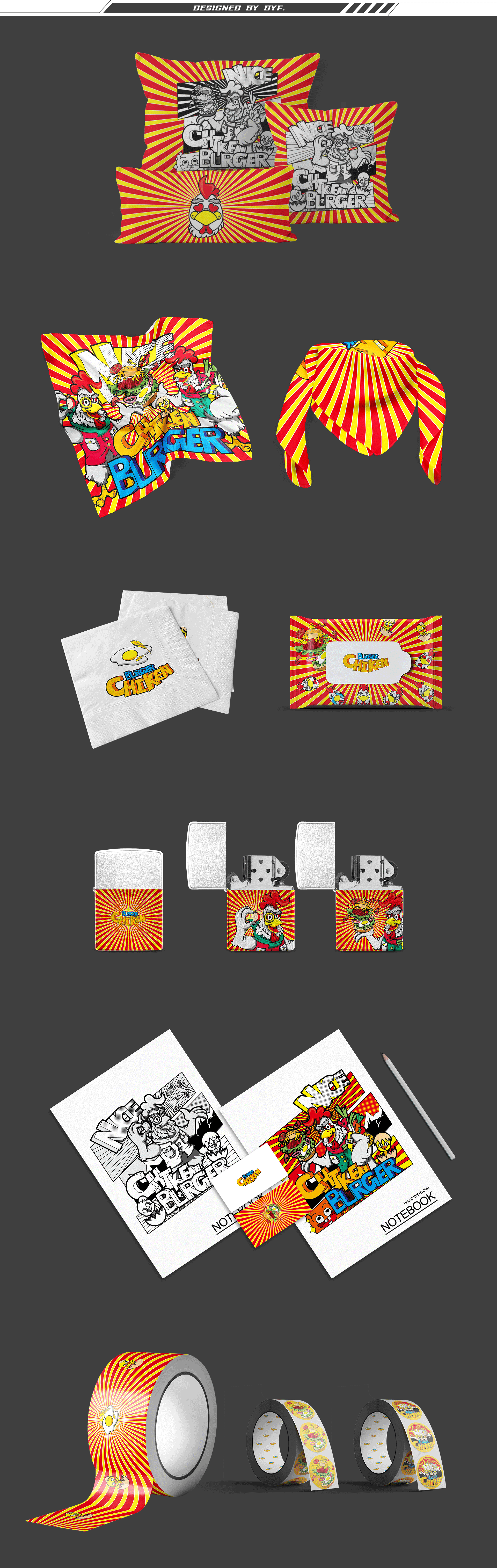 双拼鸡肉汉堡（图ZMjk1OTE3NjYw） - 商业插画 - 站酷设计师凡尔德原创素材 - 站酷ZCOOL