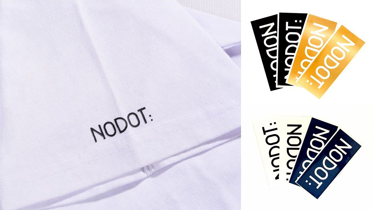 国潮街头品牌NODOT logo设计