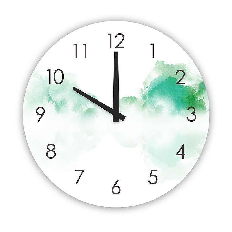 钟面挂钟时钟表盘花纸设计——时钟创意图案