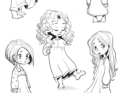 手绘插画（个人主页-ZMjkwMTE0NDA=） - 创作习作 - 站酷设计师肥开原创素材 - 站酷ZCOOL