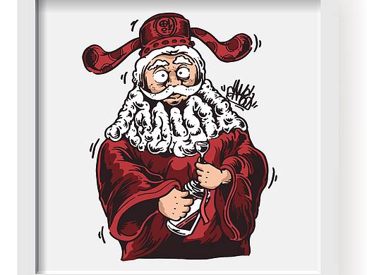 实验-《中式圣诞》Art Prints