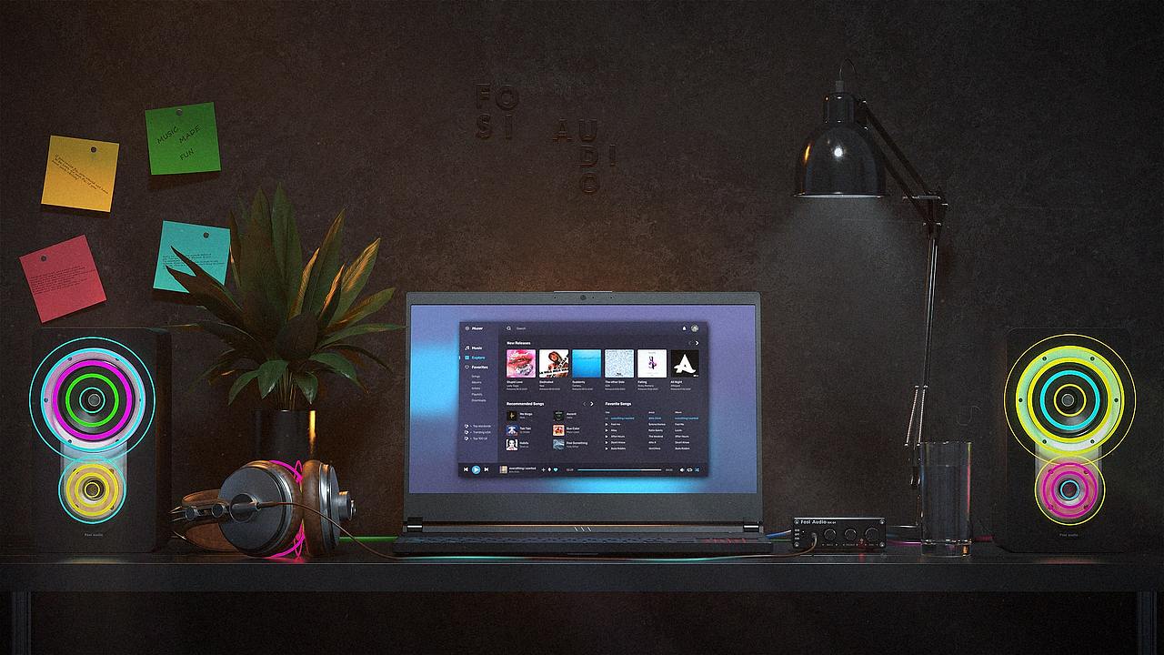 Fosi Audio DAC Q4 Sequence Design（图ZMjE4NTgzMTEy） - 动画/影视 - 站酷设计师辣鸡Laaaaaaaa原创素材 - 站酷ZCOOL