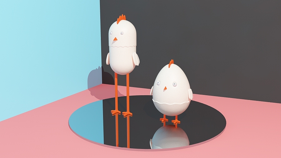 小鸡么么哒（图ZNjk4NDIyNjg=） - 其他三维 - 站酷设计师Pcooooool原创素材 - 站酷ZCOOL