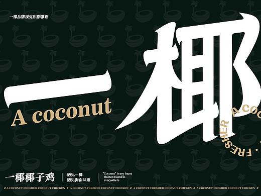 求奇品牌 x 一椰 / 椰子鸡餐饮VI视觉