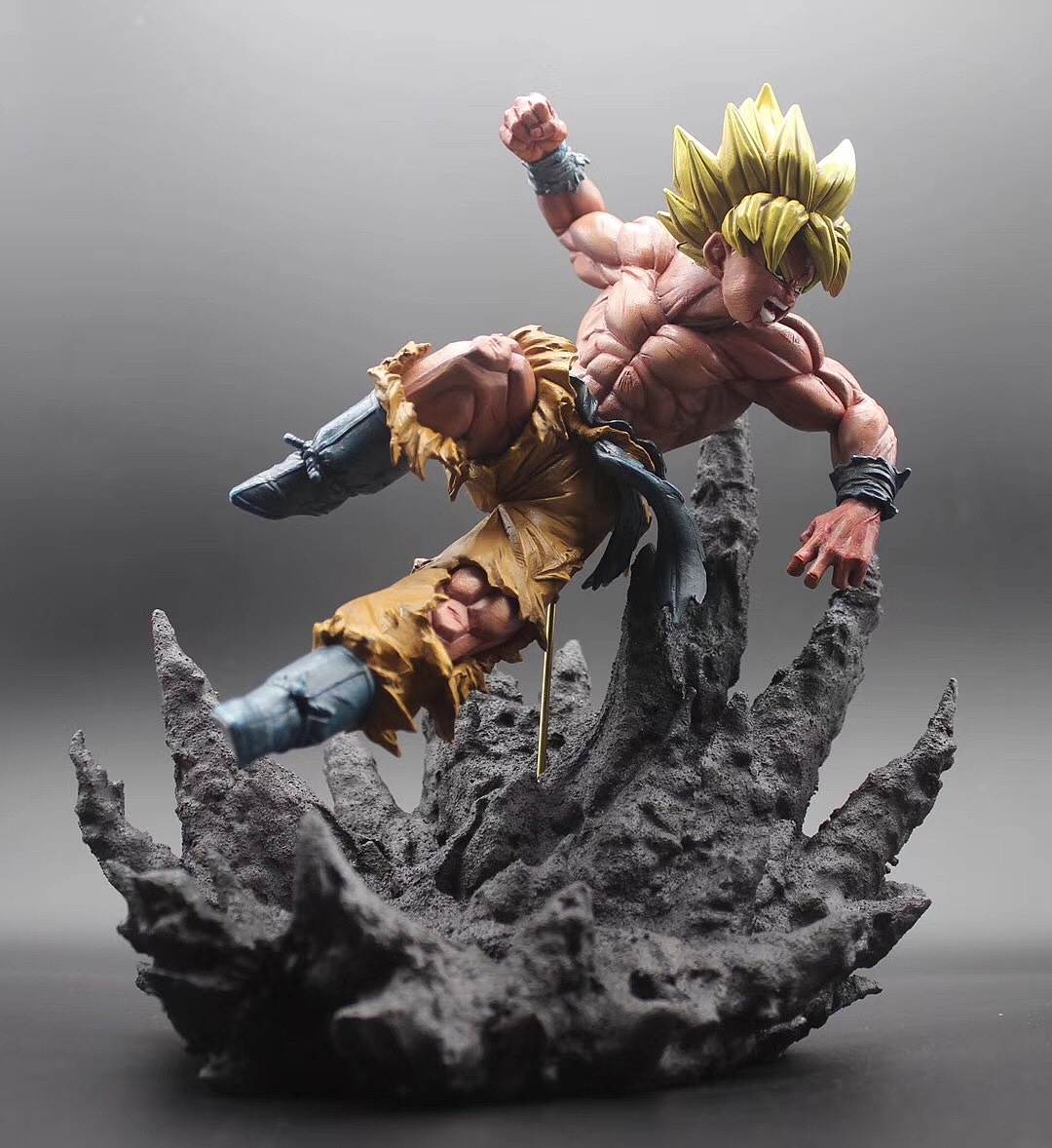 龙珠手办重涂内附过程