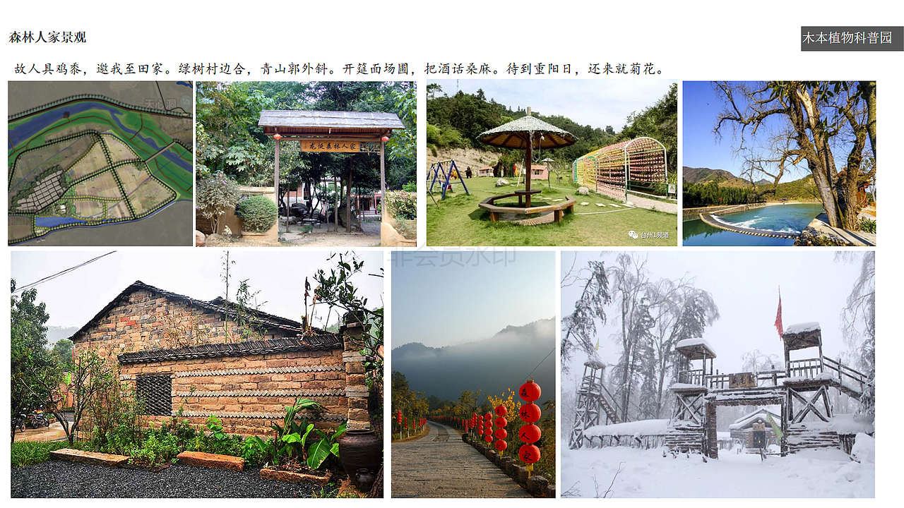 做的第一个美丽乡村的文本