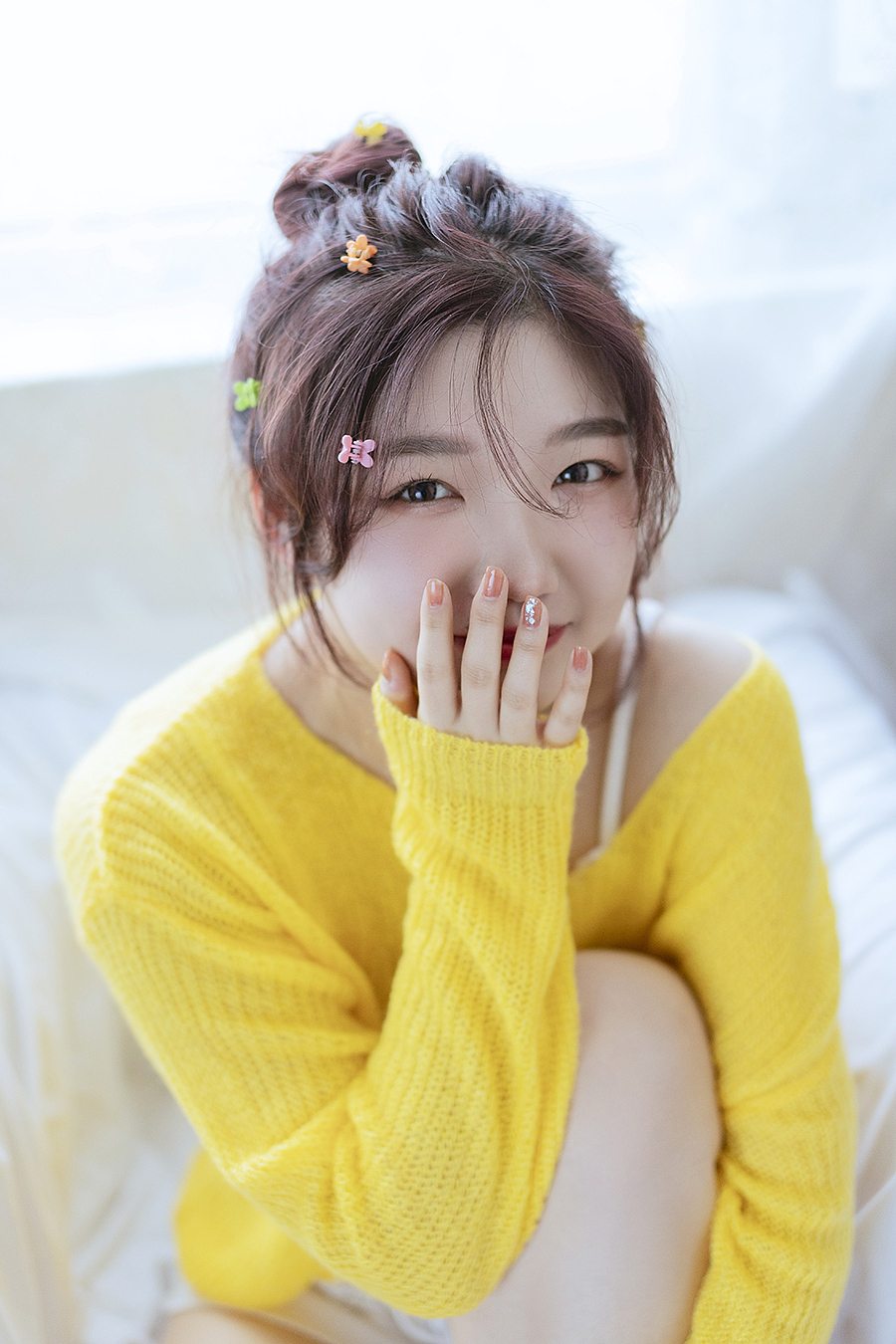 橙里橙气少女写真