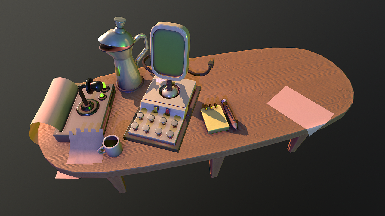 风格化场景练习（图ZMTgxMTIzNTE2） - 场景 - 站酷设计师塑料袋工作室原创素材 - 站酷ZCOOL