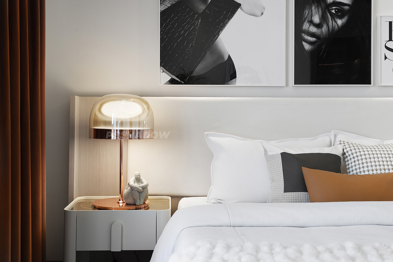 建筑空间摄影 | 白色梦境,样板间摄影