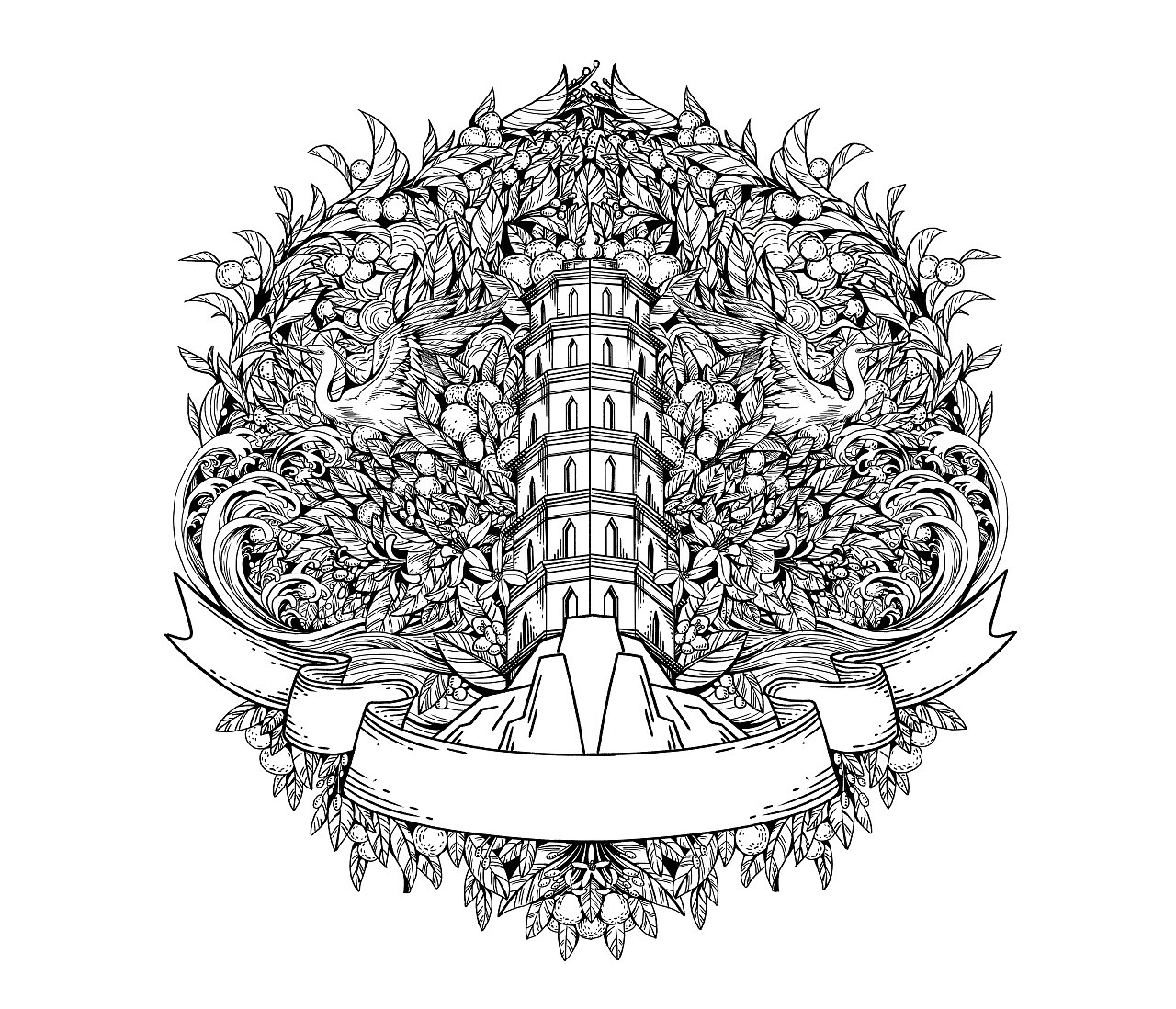 “柑柑好”雕版画