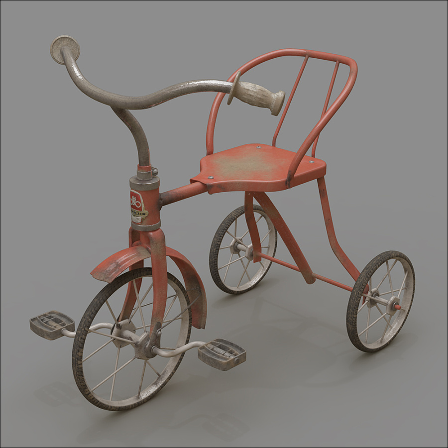 原创作品:小洋车儿