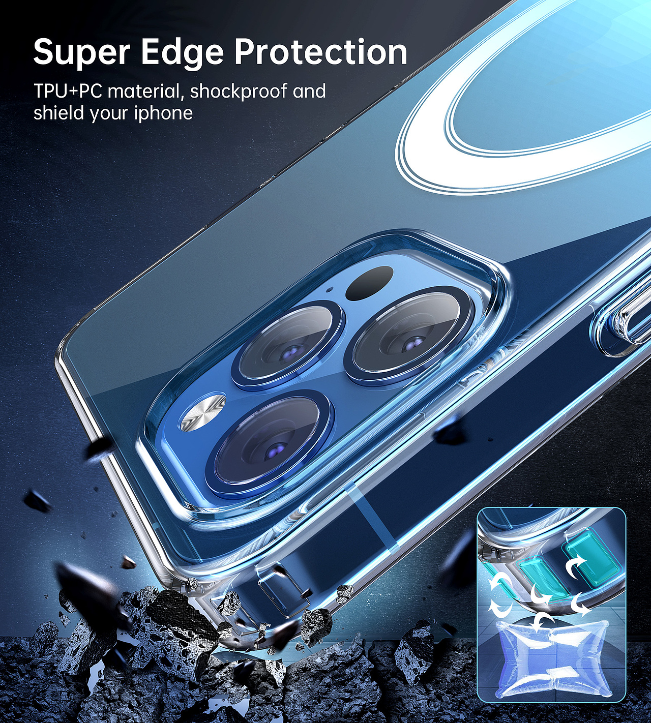 透明手机壳(苹果12系列)套图