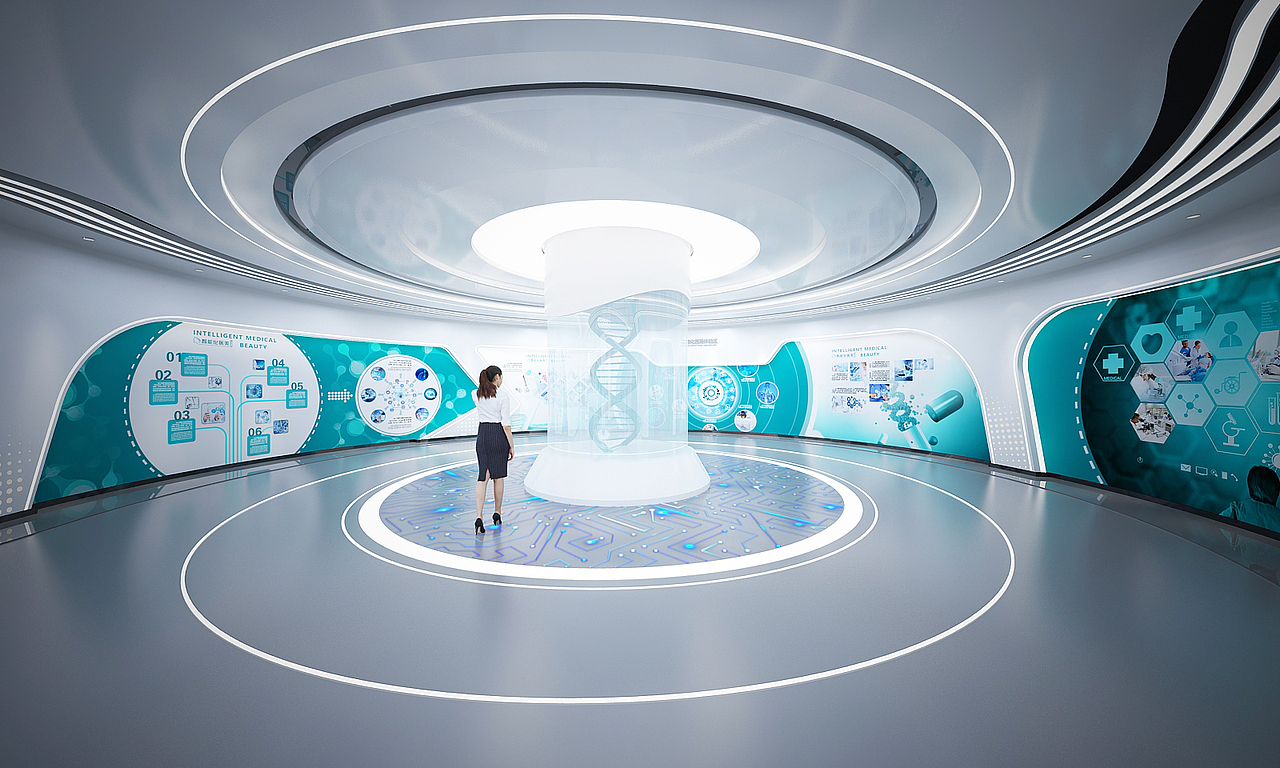 生命科技 基因医疗展厅 元宇宙展厅 人工智能展厅