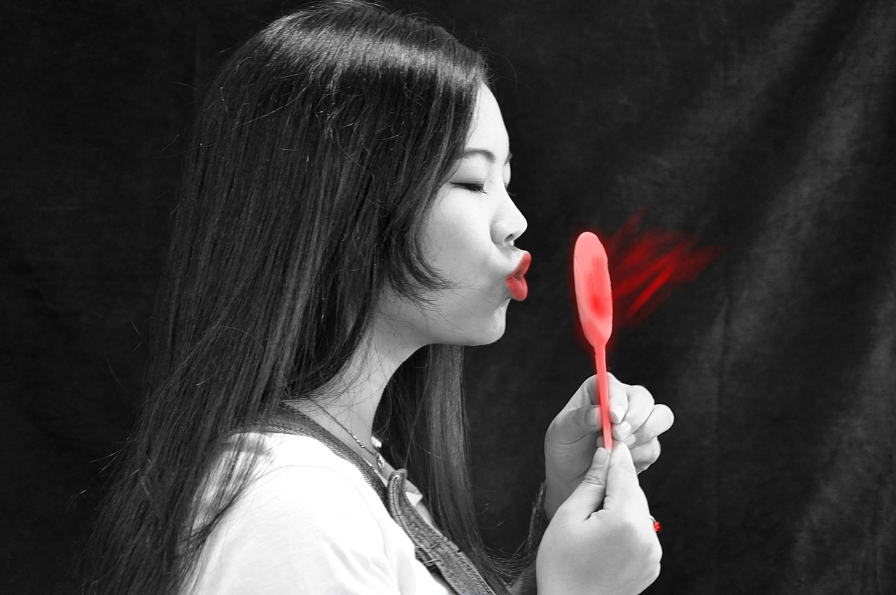 创意黑白亮点摄影