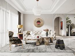 现代欧式空间效果表现
