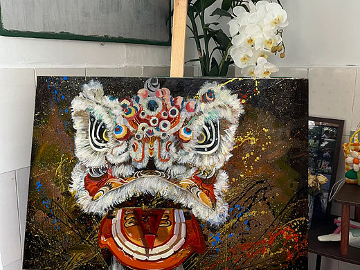 中华醒狮（个人主页-ZNjY1MDIxNjQ=） - 绘画 - 站酷设计师王上佳原创素材 - 站酷ZCOOL