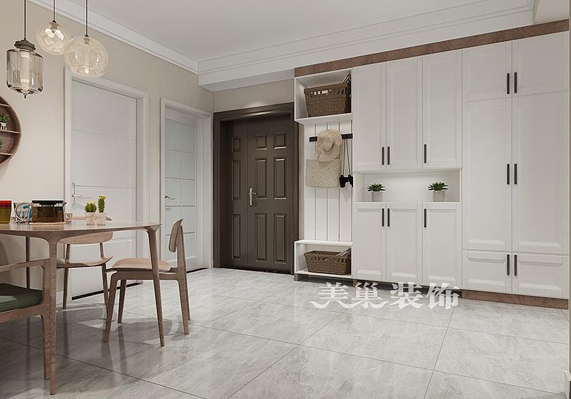 中益7囍180平三室简欧风格装修参考效果图