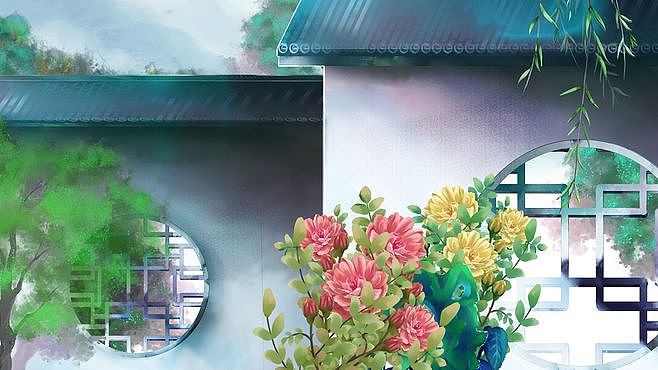 古风插画（图ZMTg4MDE1ODg0） - 艺术插画 - 站酷设计师LL彤原创素材 - 站酷ZCOOL