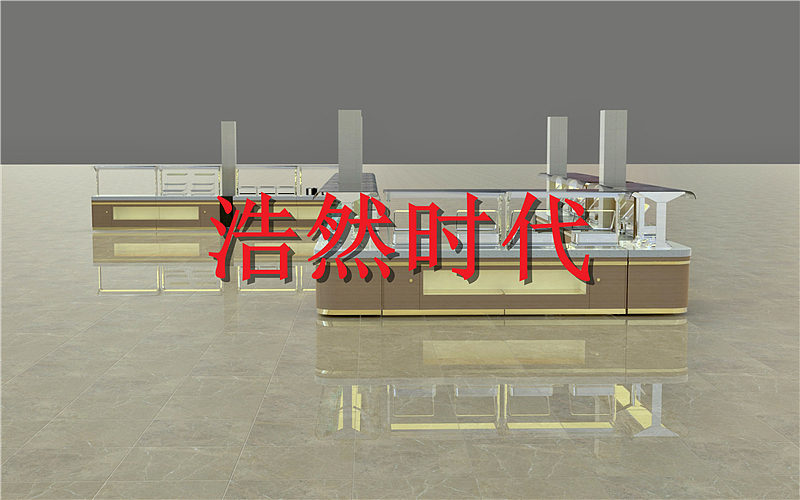 机关单位食堂自助餐台设计定制