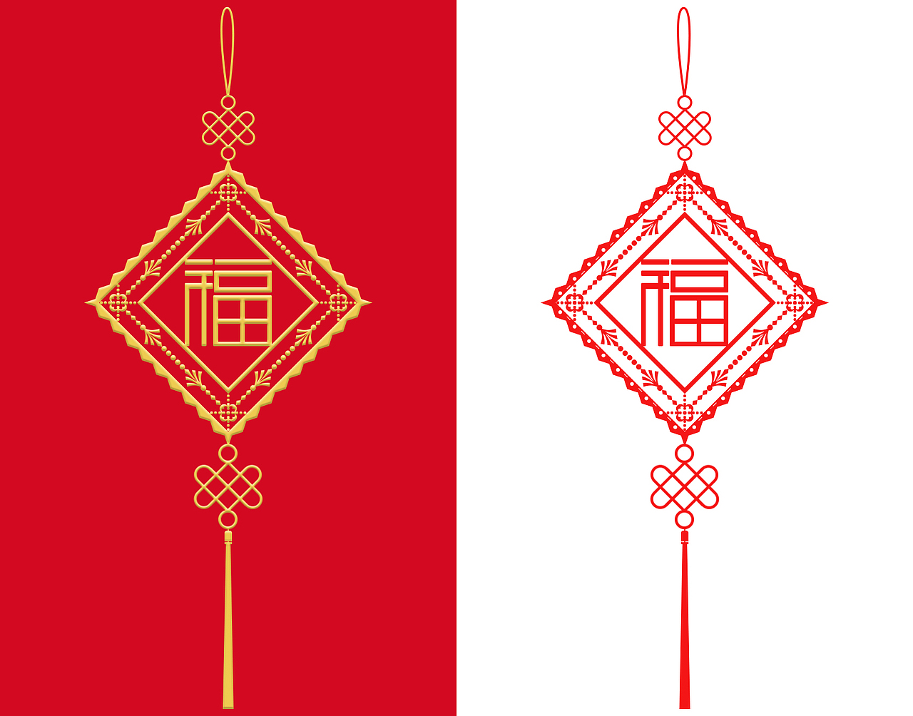 新年到福到（图ZMTkzNjI2OTI0） - 其他平面 - 站酷设计师DorisXia原创素材 - 站酷ZCOOL