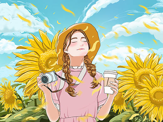 爱上夏天的味道