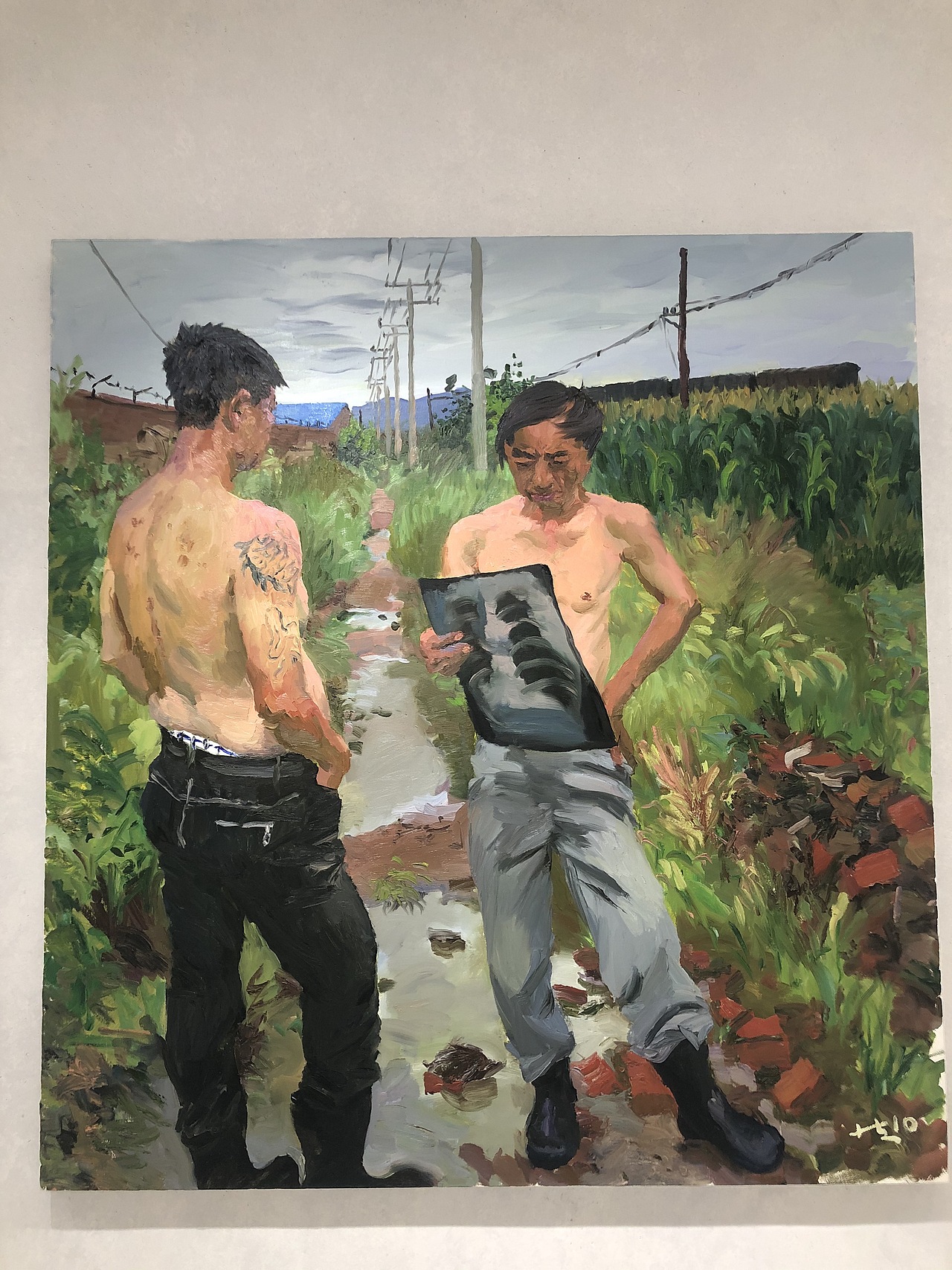 刘小东个人画展整理（图ZMjcwNTAzODA4） - 绘画 - 站酷设计师流浪的小七原创素材 - 站酷ZCOOL