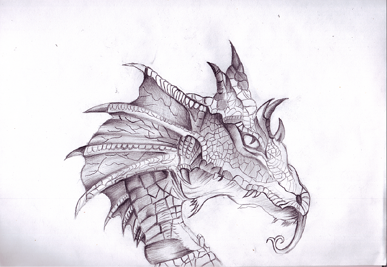 手绘－龙（图ZMjM3MDYzODA=） - 创作习作 - 站酷设计师baona0122原创素材 - 站酷ZCOOL