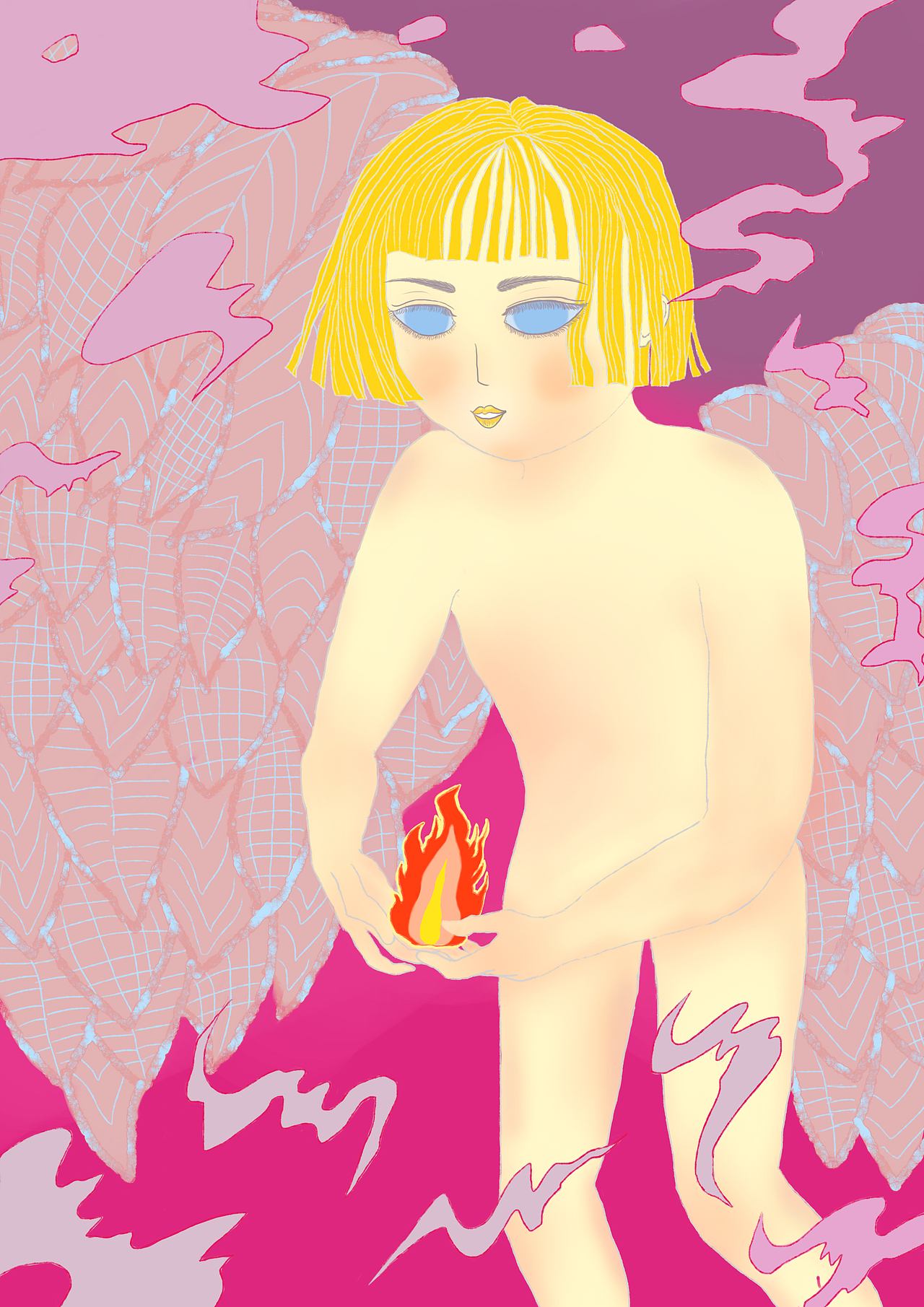 系列主题插画【我的心理活动】（图ZMTA2NDM0NzI0） - 创作习作 - 站酷设计师123张旋枝原创素材 - 站酷ZCOOL