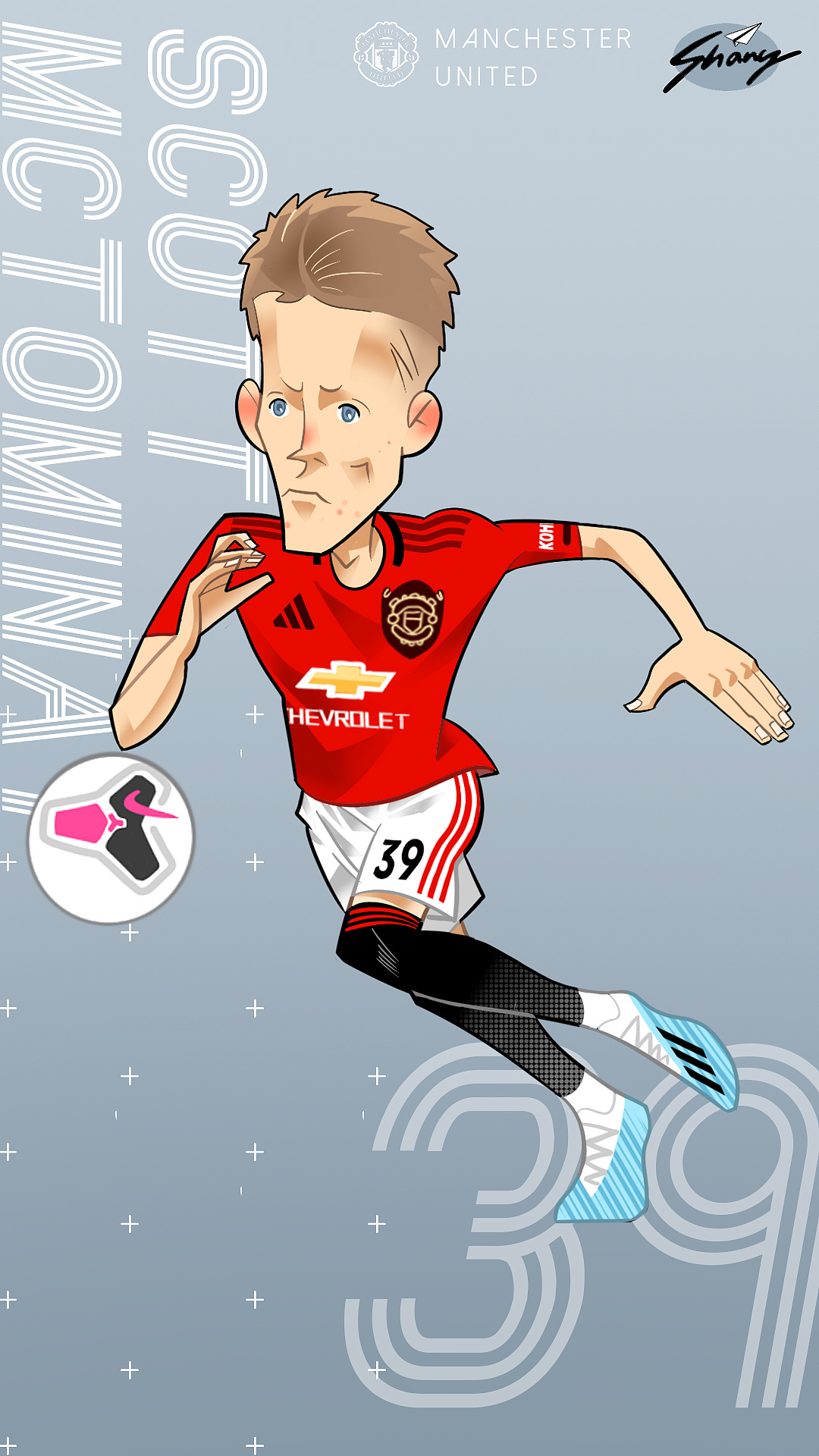 曼联24人插画作品