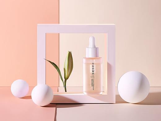 微距创意-匠心独运，绿意传情。原液＆面膜拍摄