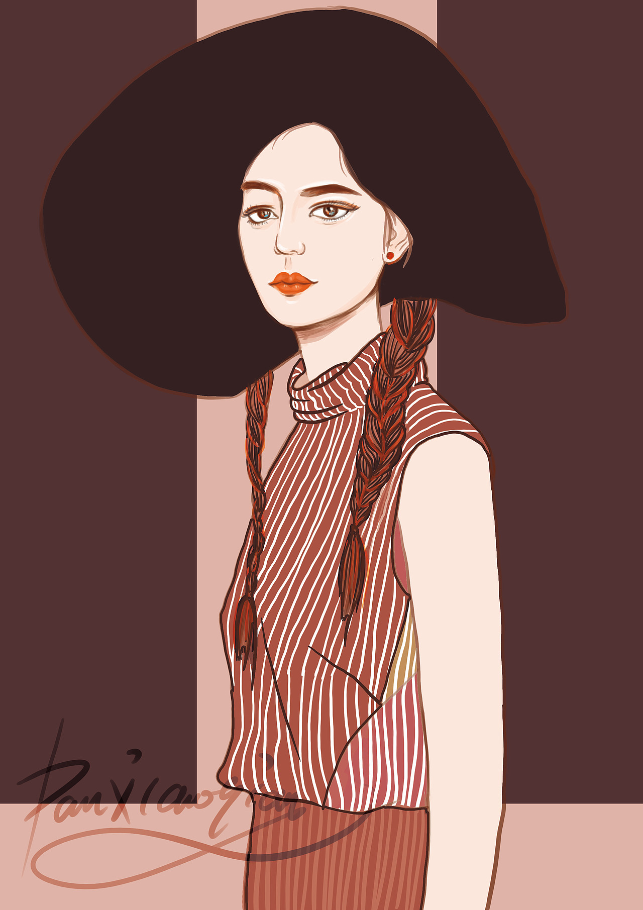 panny原创时尚插画