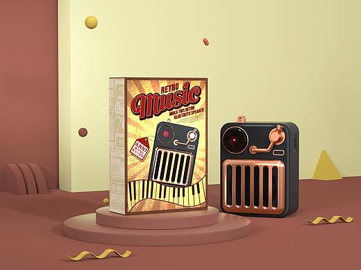 MINI音响 I 复古风 I