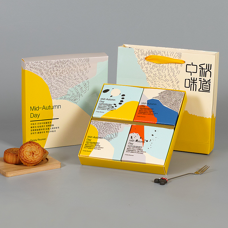 中秋礼盒-中秋味道（图ZMTg1OTUwNTQ4） - 商业插画 - 站酷设计师小鸟1原创素材 - 站酷ZCOOL